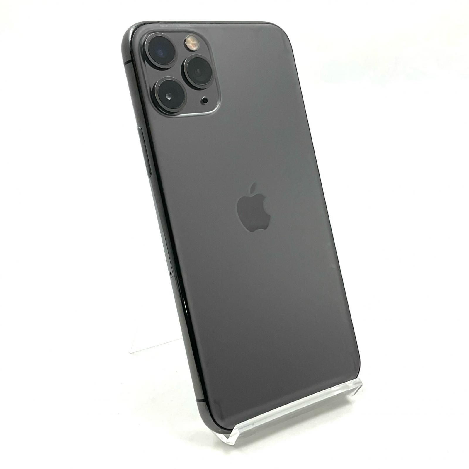 【全額返金保証】【最速発送】 iPhone 11 Pro 64GB スペースグレイ au SIMフリー 白ロム 動作確認済 73% 16,563円