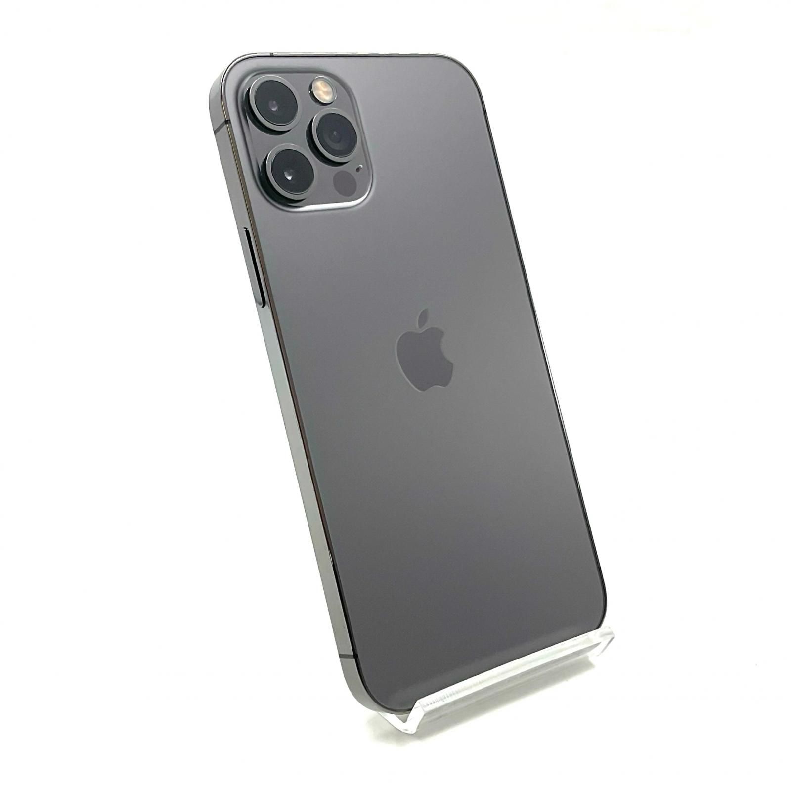 【全額返金保証】【最速発送】 iPhone 12 Pro 256GB グラファイト docomo 白ロム 動作確認済 72%