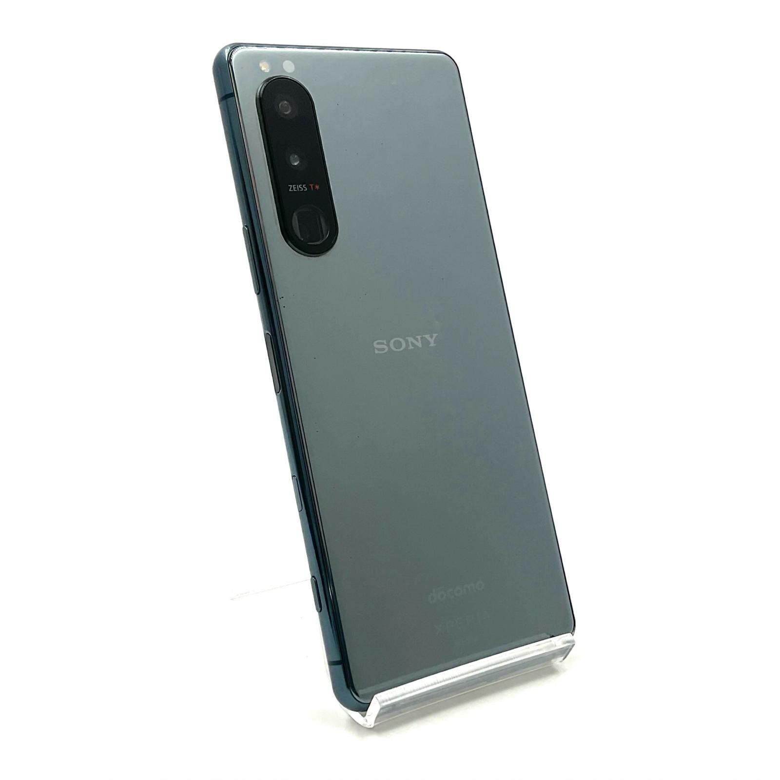 【全額返金保証】【最速発送】Sony Xperia 5 III 128GB グリーン docomo SIMフリー SO-53B 白ロム 動作確認済