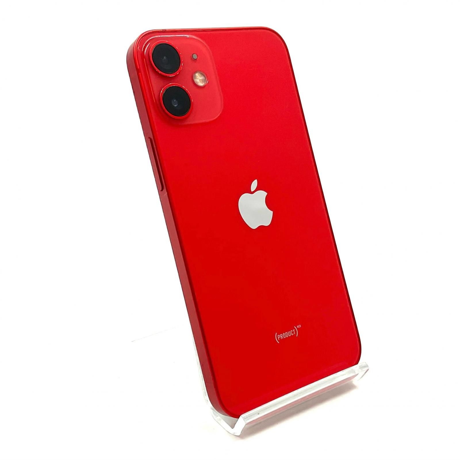【全額返金保証】【最速発送】 iPhone 12 mini 128GB (PRODUCT)RED 楽天モバイル SIMフリー 白ロム 動作確認済 79%