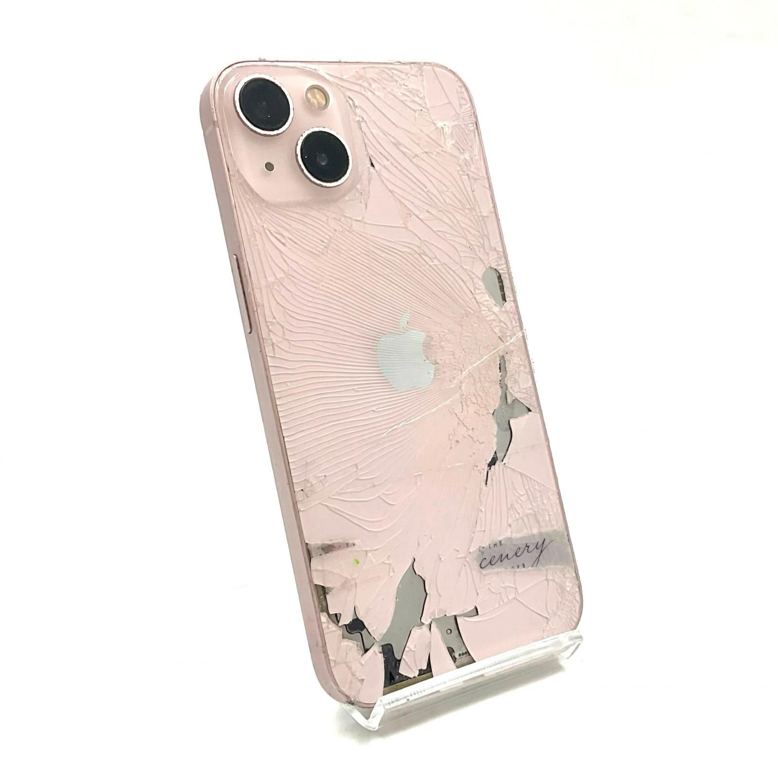 【最速発送】 iPhone 13 128GB ピンク Softbank SIMフリー 白ロム【難有】 78%