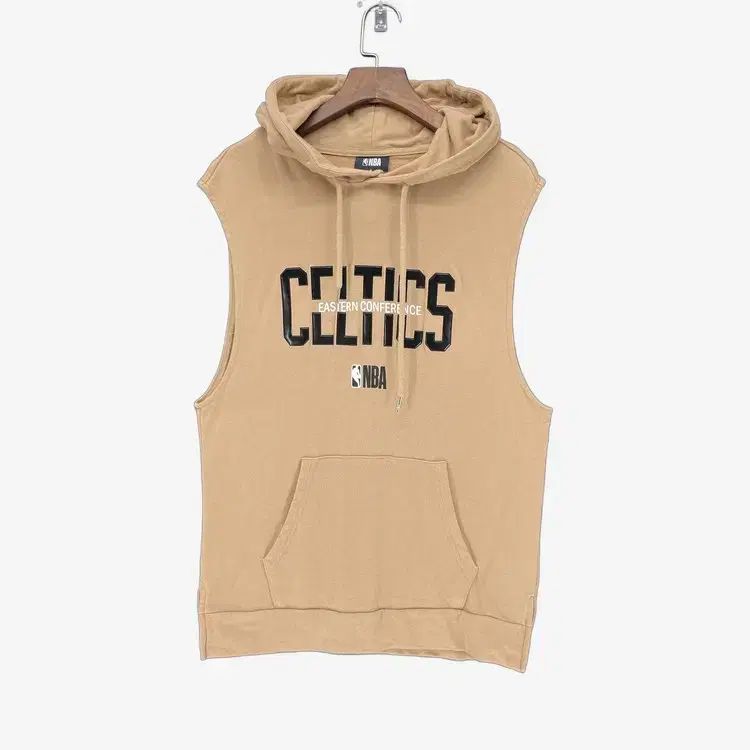 エンビエンエイ メンズ ボストン セルティックFC ロゴ ノースリーブ フーディー