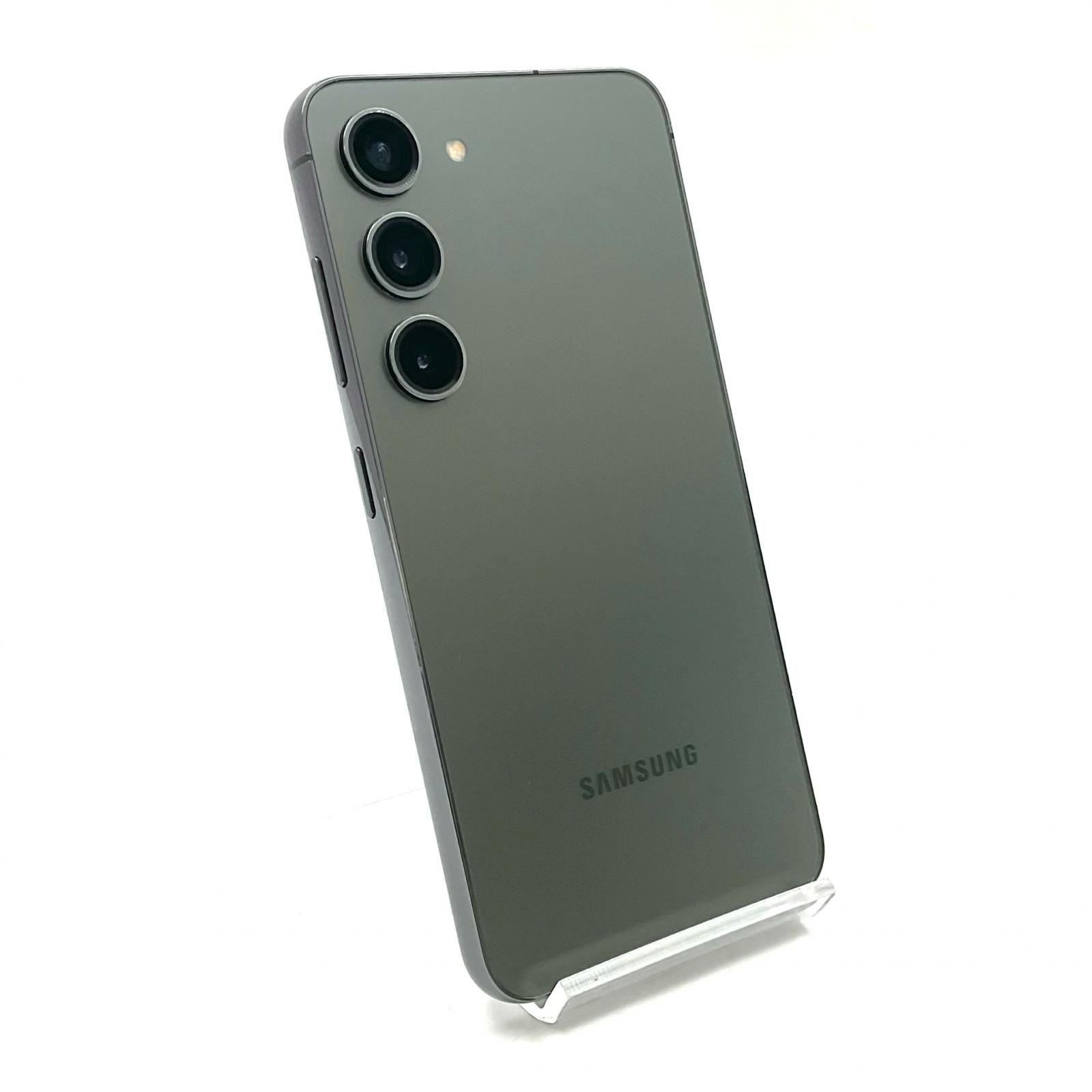 【全額返金保証】【最速発送】SAMSUNG Galaxy S23 128GB グリーン SIMフリー SM-S9110 白ロム 動作確認済