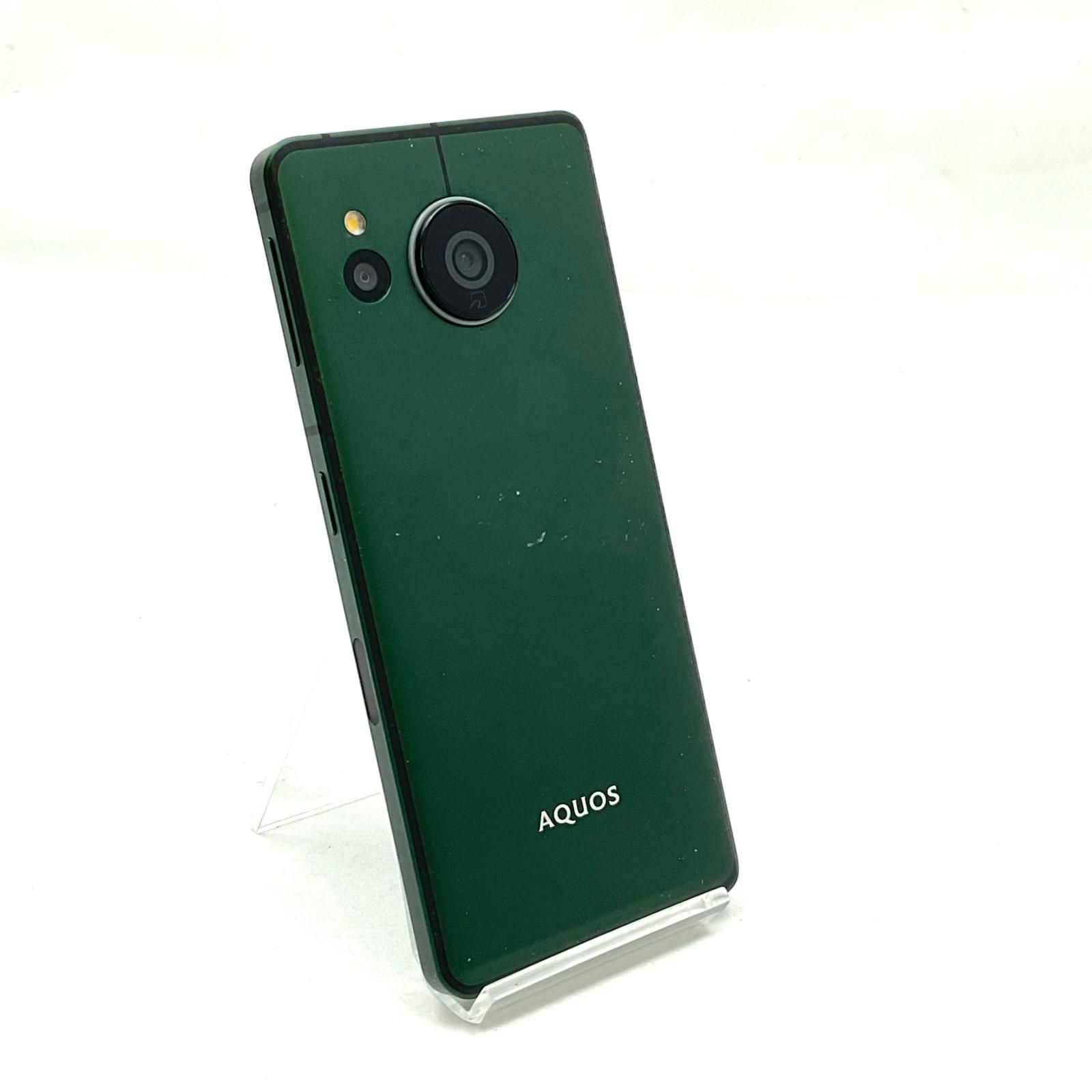 【最速発送】 AQUOS sense7 128GB グリーン系 SIMフリー SH-M24 白ロム【難有】