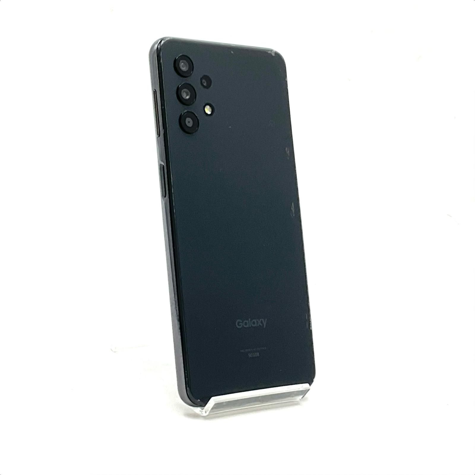 【最速発送】 Galaxy A32 5G 64GB シルバー系 au SIMフリー SCG08 白ロム【難有】
