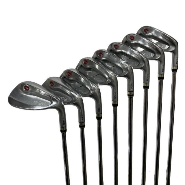 【中古】 プロギア egg FORGED(2019) 9S アイアンセット IR スチール (フレックスSR) メンズ 男性用 右利き 右用 Cランク ゴルフクラブ