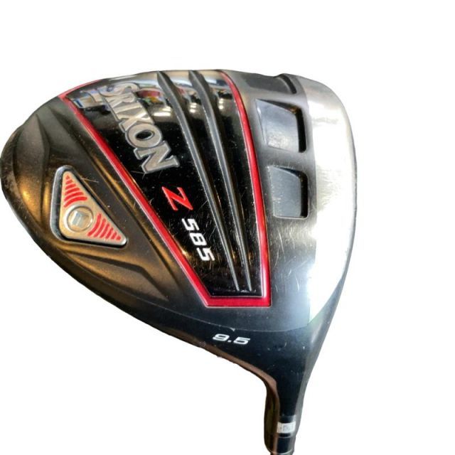 【中古】 ダンロップ SRIXON Z585 9.5° ドライバー DR Miyazaki Mahana (フレックスS) メンズ 男性用 右利き 右用 Cランク ゴルフクラブ