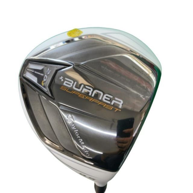 【中古】 テーラーメイド BURNER SUPER FAST 2.0J(シルバー) 9.5° ドライバー DR ATTAS-T2 6 (フレックスS) メンズ 男性用 右利き 右用 Cランク ゴルフクラブ