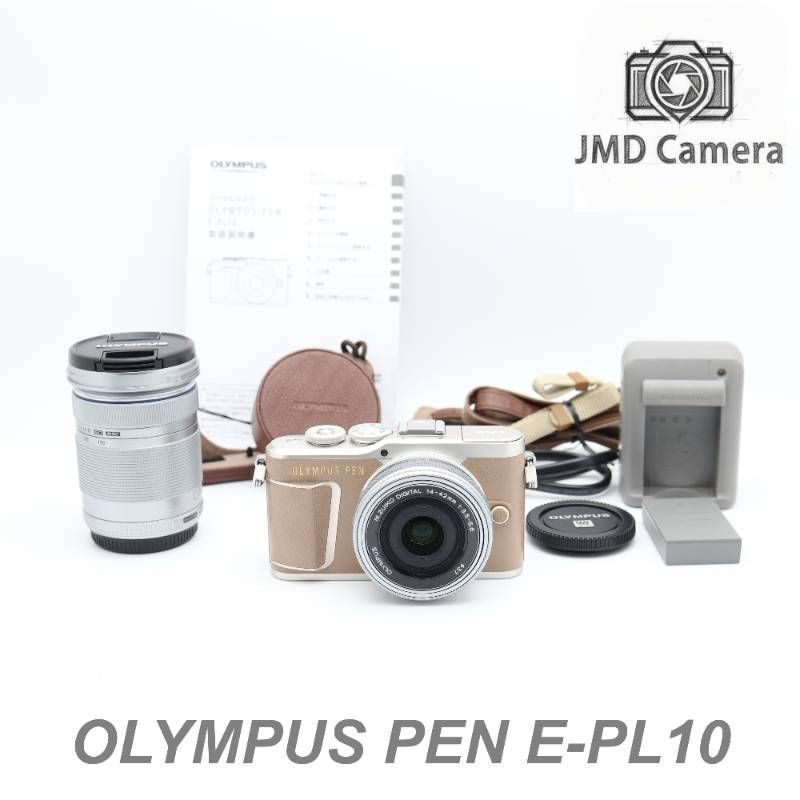 ■完動品 美品 OLYMPUS PEN E-PL10 ダブルレンズ ミラーレス一眼カメラ ショット数1343!