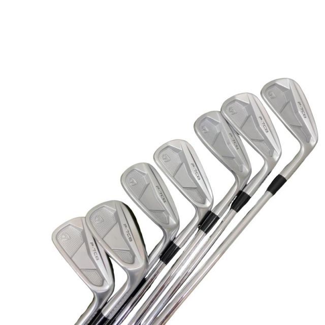 【中古】 テーラーメイド Taylor Made P・7CB(2024) 8S アイアンセット IR NS PRO MODUS3 TOUR105 (フレックスS) メンズ 男性用 右利き 右用 Cランク ゴルフクラブ