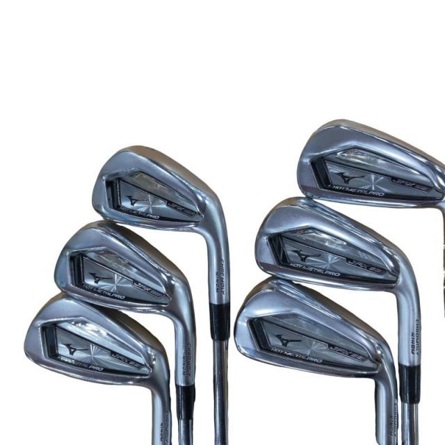【中古】 ミズノ JPX 921 HOT METAL PRO 6S アイアンセット IR 純正特注シャフト (フレックスR) メンズ 男性用 右利き 右用 Cランク ゴルフクラブ