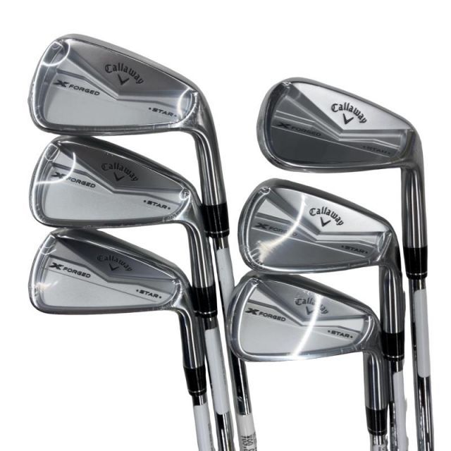 【中古】 キャロウェイ X FORGED STAR(2024) 6S アイアンセット IR NS PRO MODUS3 TOUR105 (フレックスS) メンズ 男性用 右利き 右用 Nランク ゴルフクラブ