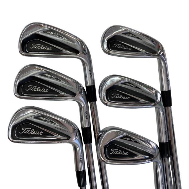 【中古】 タイトリスト Titleist AP2 716 6S アイアンセット IR Dynamic Gold AMT (フレックスS) メンズ 男性用 右利き 右用 Cランク ゴルフクラブ