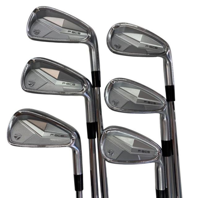 【中古】 テーラーメイド Taylor Made P・8CB(2025) 6S アイアンセット IR 純正特注シャフト (フレックスS) メンズ 男性用 右利き 右用 Cランク ゴルフクラブ