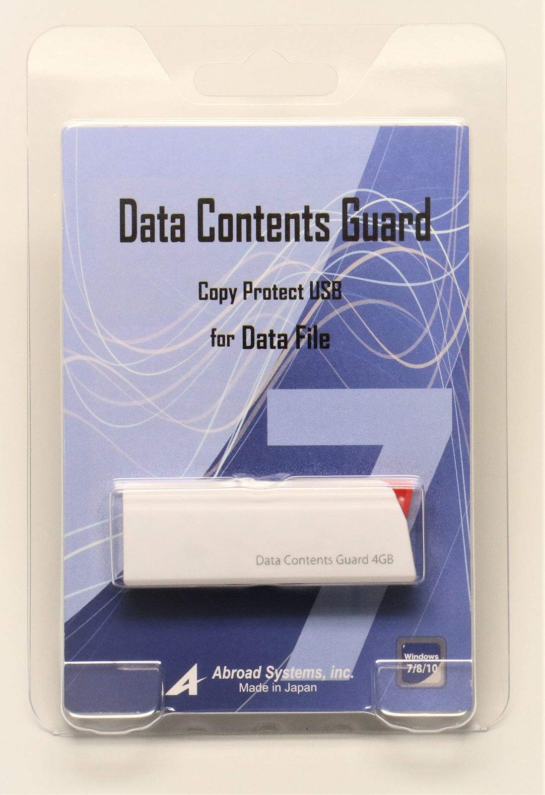 Data Contents Guard データコンテンツガード Ver7 / 書込み可能なコピーガード機能付きUSBメモリ / 情報商材の販売用USB3.2gen1/exFAT/CG7-16GB(白×黒) ver7.8.3