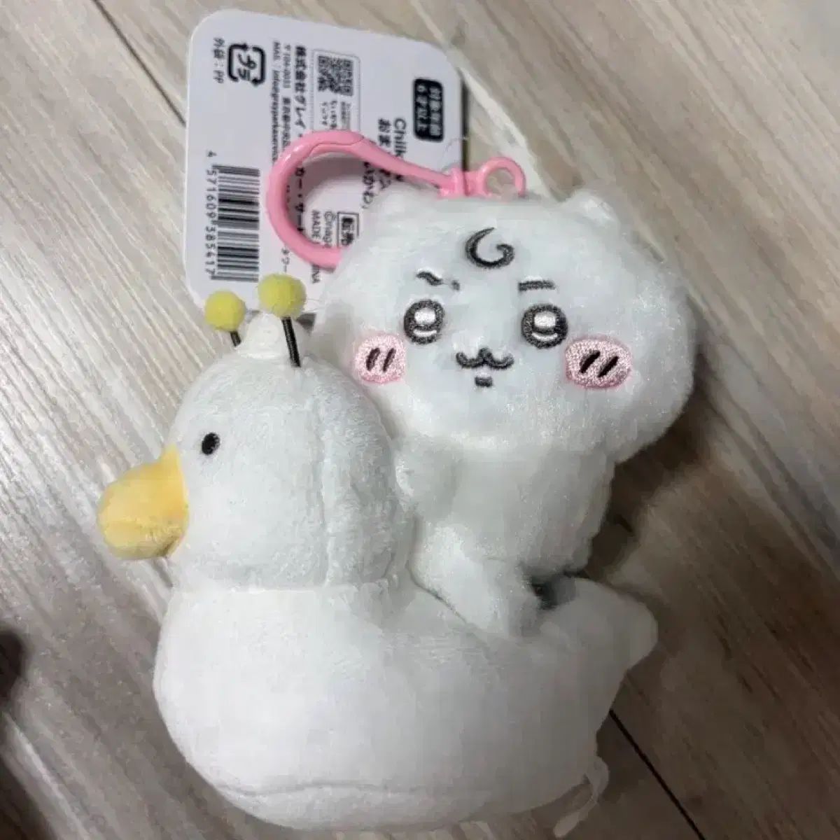 ちいかわ ベイビー ちいかわ アヒル 便器 マスコット ぬいぐるみ