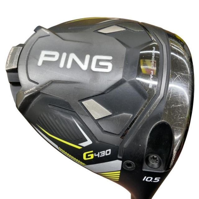 【中古】 ピン G430 LST 10.5° ドライバー DR ALTA J CB BLACK(DR) (フレックスS) メンズ 男性用 右利き 右用 Cランク ゴルフクラブ