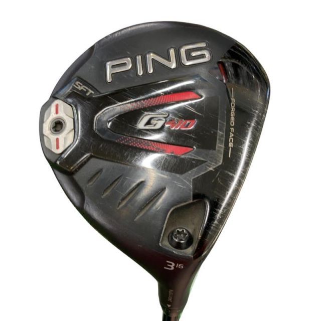 【中古】 ピン G410 SFT 3W USA フェアウェイウッド FW 純正特注シャフト (フレックスR) メンズ 男性用 右利き 右用 Cランク ゴルフクラブ