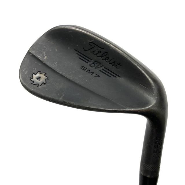 【中古】 タイトリスト VOKEY SPIN MILLED SM7 ジェットブラック 52°/12°F ウェッジ WG Dynamic Gold (フレックスS) メンズ 男性用 右利き 右用 Dランク ゴルフクラブ