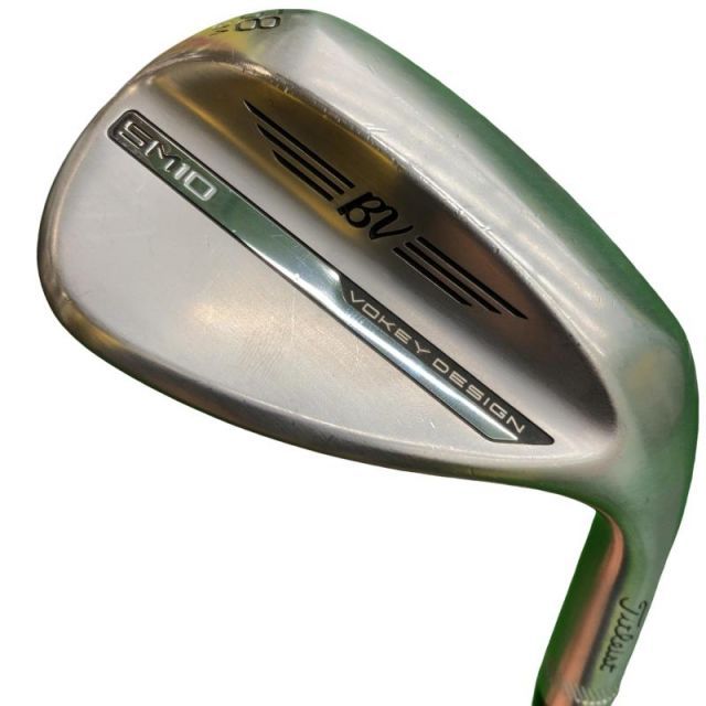 【中古】 タイトリスト VOKEY SPIN MILLED SM10 ツアークロム 58°/08°M ウェッジ WG Dynamic Gold (フレックスS) メンズ 男性用 右利き 右用 Cランク ゴルフクラブ