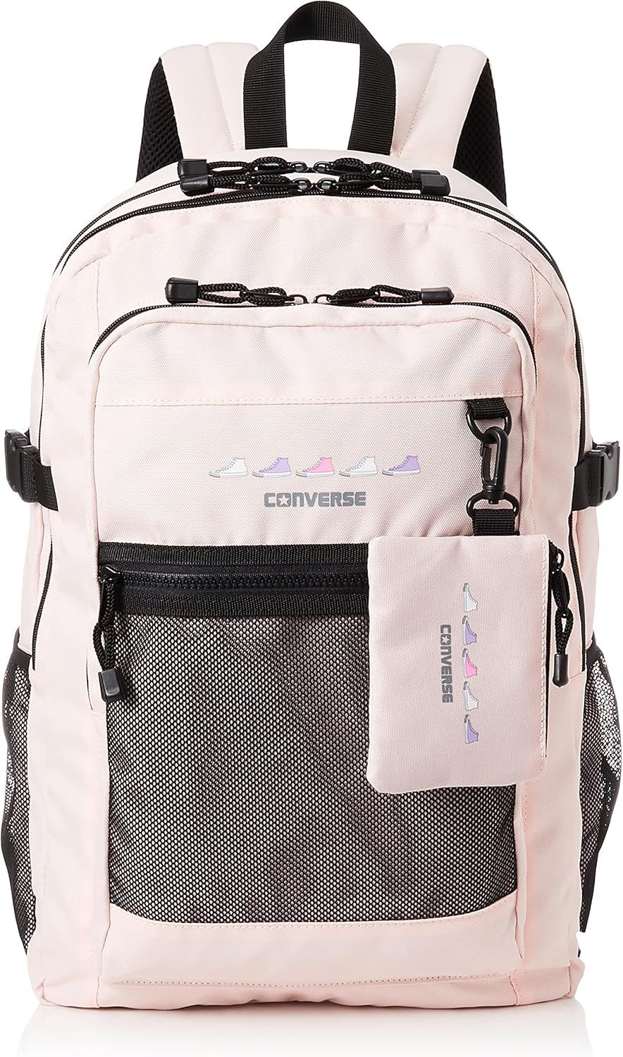 コンバース バックパック スニーカーロゴ 大容量30L PCスリーブ 通勤通学 47cmx30.5cmx16cm