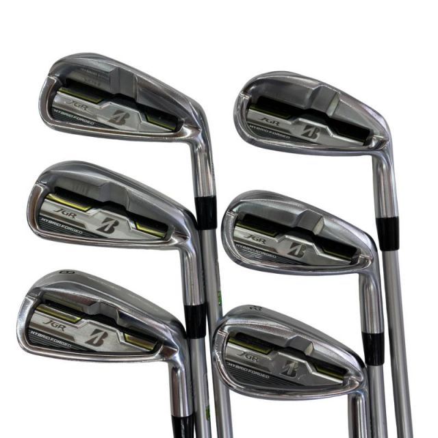 【中古】 ブリヂストン BRIDGESTONE JGR HYBRID FORGED 6S アイアンセット IR Air Speeder J J16-12I (フレックスその他) メンズ 男性用 右利き 右用 Cランク ゴルフクラブ
