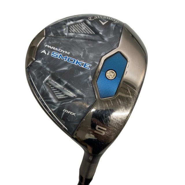 【中古】 キャロウェイ PARADYM Ai SMOKE MAX 5W フェアウェイウッド FW SPEEDER NX BLACK 50 (フレックスS) メンズ 男性用 右利き 右用 Cランク ゴルフクラブ