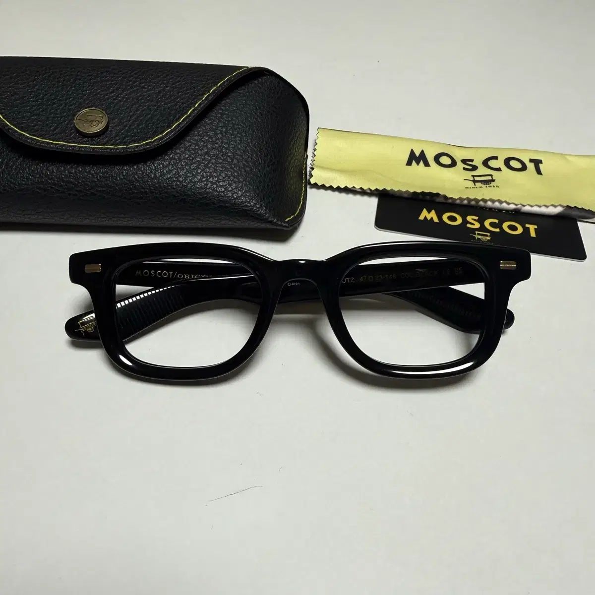 A級 MOSCOT(モスコット) クルッツ 47サイズ ブラック