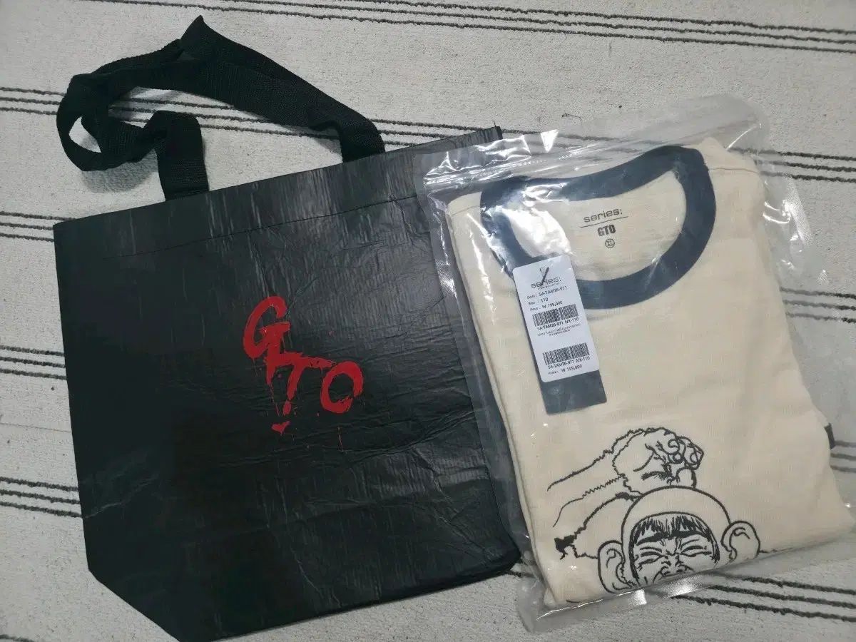 シリーズ GTO リンガー Tシャツ + お買い物バッグ セット 未開封 