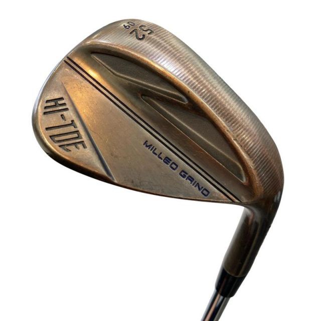 【中古】 テーラーメイド Taylor Made MILLED GRIND HI-TOE(2022) 52°/09° ウェッジ WG Dynamic Gold (フレックスS) メンズ 男性用 右利き 右用 Cランク ゴルフクラブ