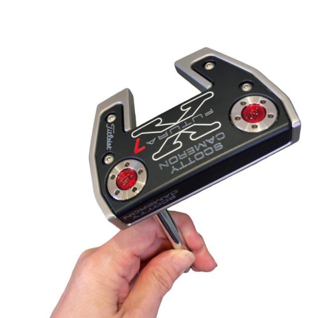 【中古】 タイトリスト SCOTTY CAMERON FUTURA X7 34インチ パター PT スチール (フレックスその他) メンズ 男性用 右利き 右用 Bランク ゴルフクラブ