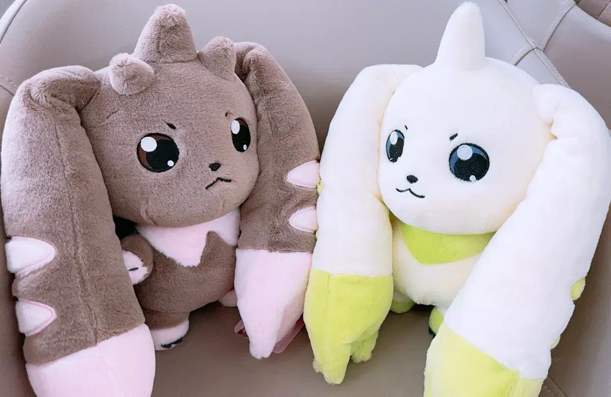 正規品 デジタルモンスターぬいぐるみ フレンチテリーモン ＆ ロップモン 中型人形 6,553円