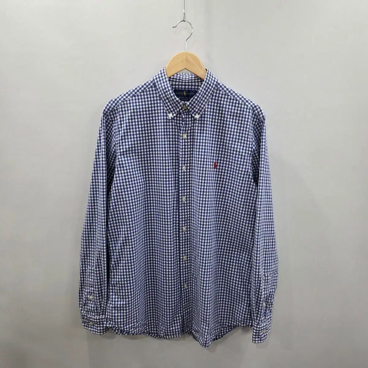 POLO RALPH LAUREN(ポロラルフローレン) ボタンダウン ギンガムチェック シャツ L