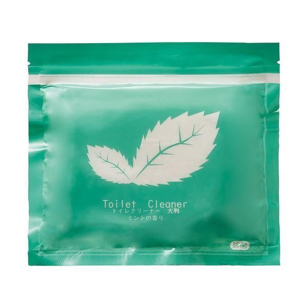 TANOSEE トイレクリーナーチャック袋タイプ ミント 大判 1セット(576枚:12枚×48パック) 7,928円