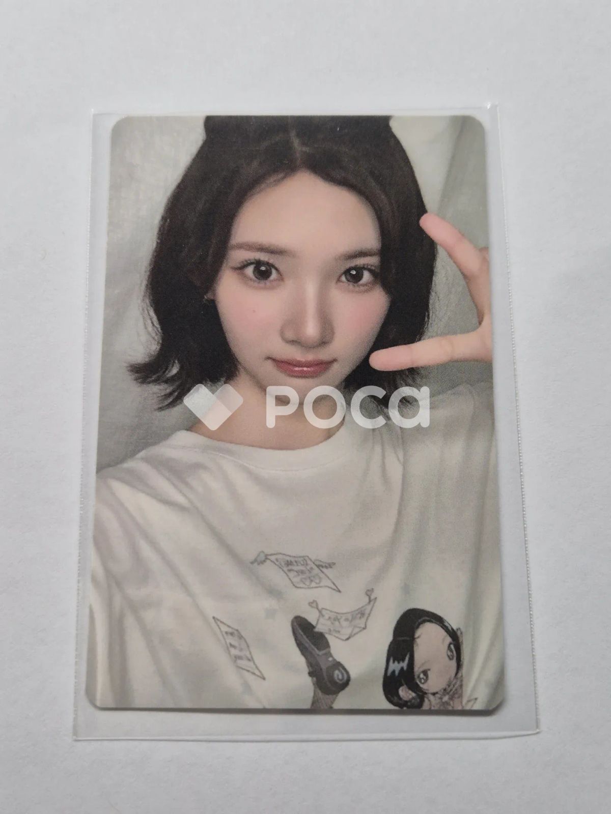 Hearts2Hearts ハツトゥハツ 지우 FOCUS T-SHIRT SET