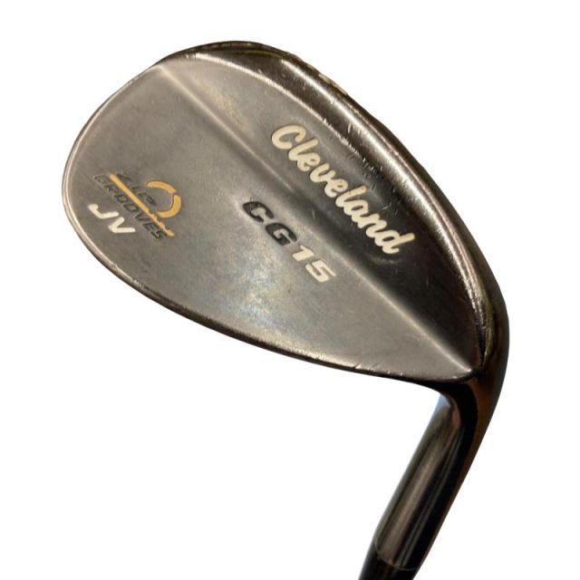 【中古】 クリーブランド CG15 ブラックパール ZIP GROOVES 56°/14° ウェッジ WG NS PRO 950GH (フレックスS) メンズ 男性用 右利き 右用 Cランク ゴルフクラブ