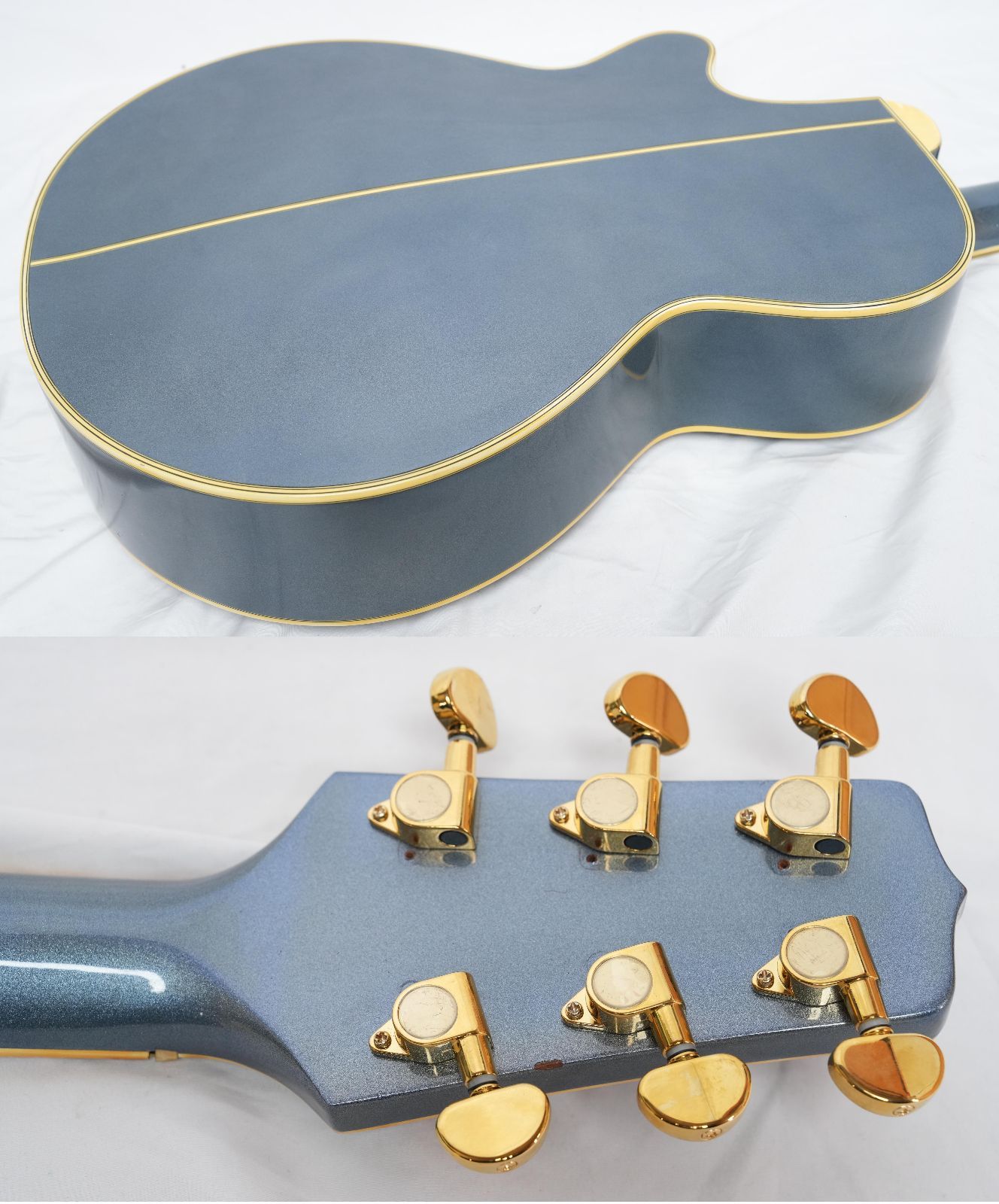 ☆TAKAMINE PT-108 ブルーメタリック 80年代 日本製 エレアコ ハード