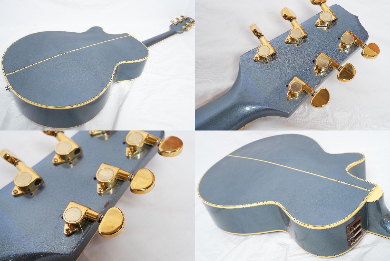 ☆TAKAMINE PT-108 ブルーメタリック 80年代 日本製 エレアコ ハード