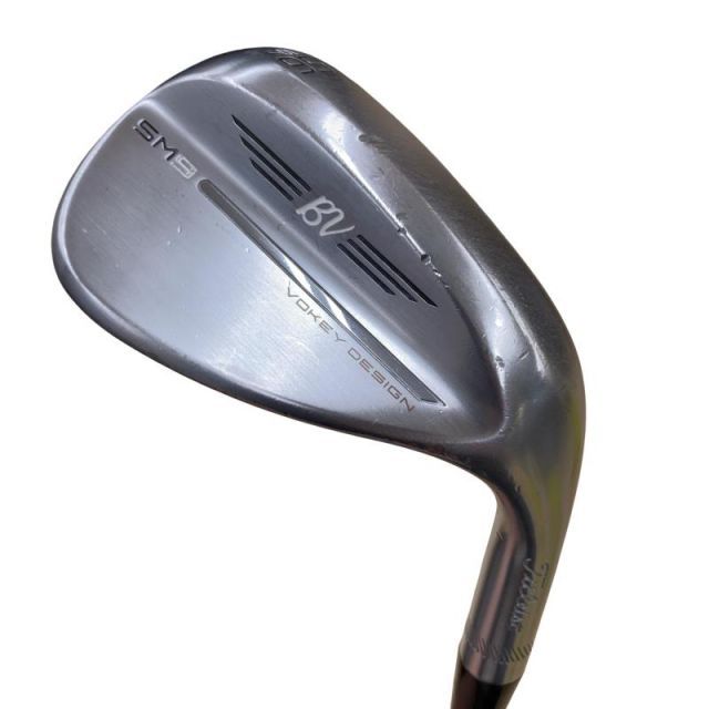 【中古】 タイトリスト VOKEY SPIN MILLED SM9 ツアークロム 56°/10°S ウェッジ WG リシャフト (フレックスその他) メンズ 男性用 右利き 右用 Cランク ゴルフクラブ