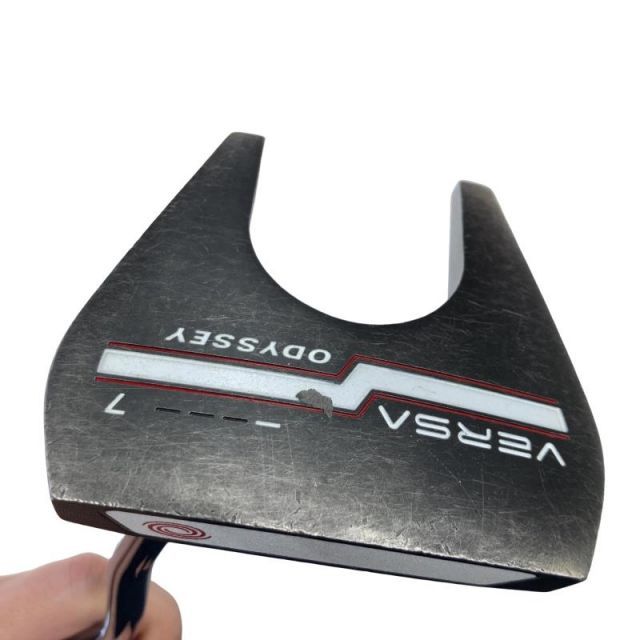 【中古】 オデッセイ VERSA #7 ブラック(ホリゾンタル) 34インチ パター PT スチール (フレックスその他) メンズ 男性用 右利き 右用 Cランク ゴルフクラブ