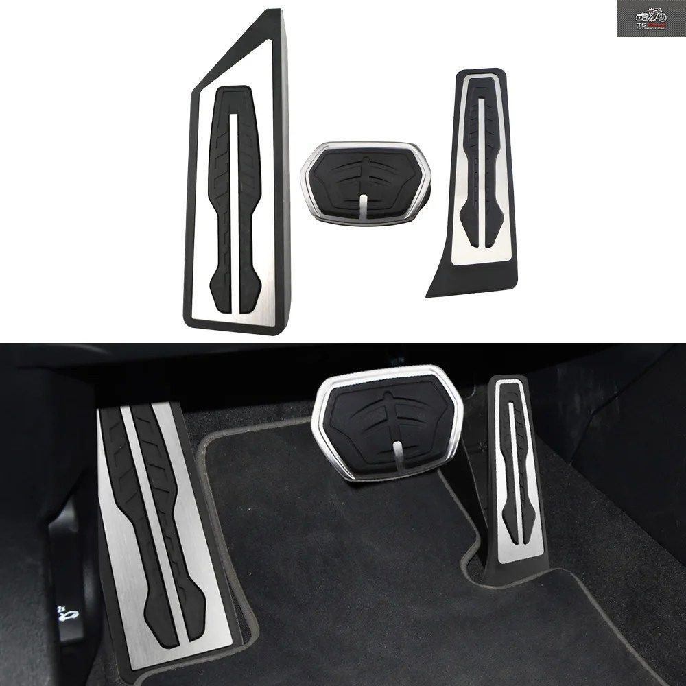 BMW X2 F48 F39 F45 F46 F40 1 2シリーズ MPV 220I 左ハンドル アクセル ブレーキ ペダル フットパッド用カーペダルカバー