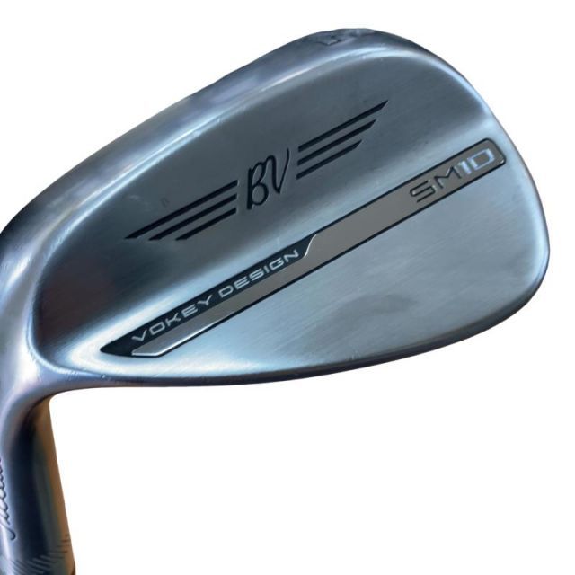 【中古】 タイトリスト VOKEY SPIN MILLED SM10 ツアークロム 52°/08°F レフティ ウェッジ WG Dynamic Gold (フレックスS) メンズ 男性用 左利き レフティ 左用 Cランク ゴルフクラブ