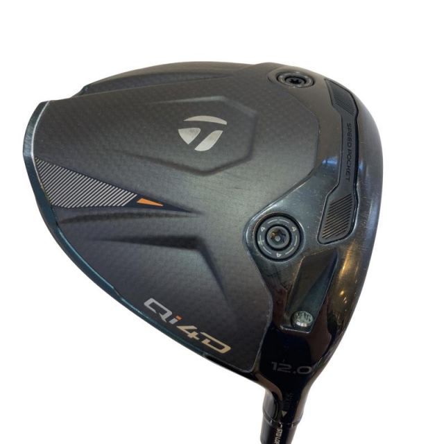 【中古】 テーラーメイド Qi4D 12° ドライバー DR 純正特注シャフト (フレックスR) メンズ 男性用 右利き 右用 Aランク ゴルフクラブ