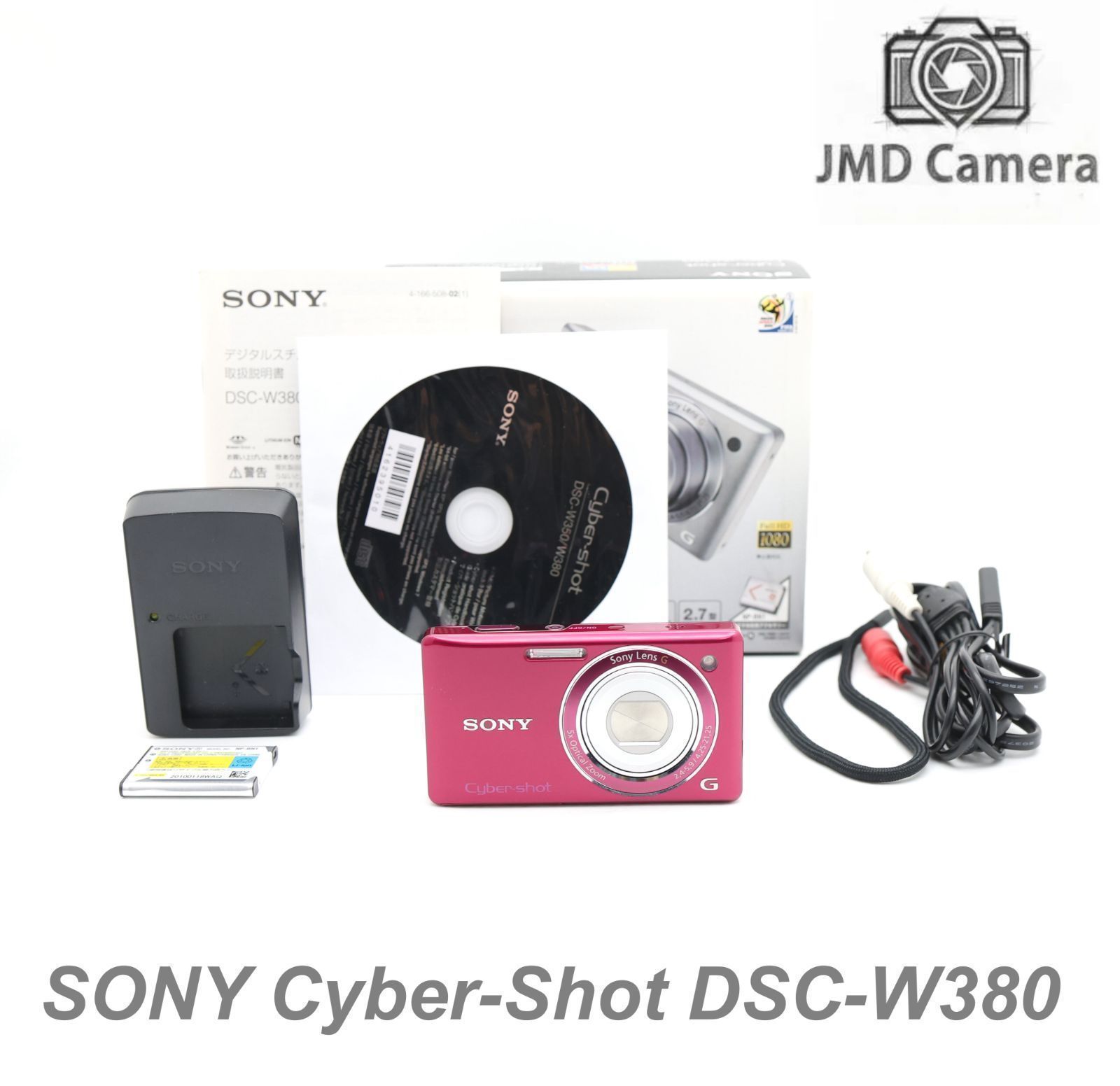 ■完動品 美品 SONY Cyber-Shot DSC-W380 コンパクトデジタルカメラ