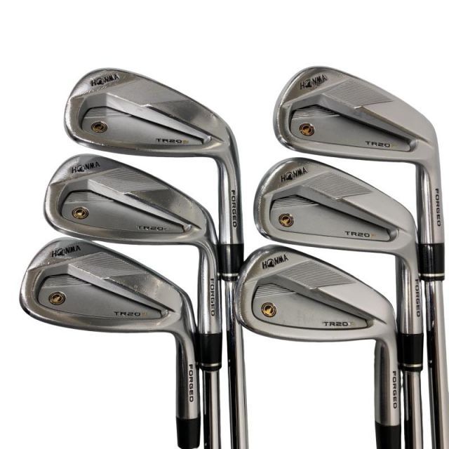 【中古】 本間ゴルフ TOUR WORLD TR20P 6S アイアンセット IR リシャフト (フレックスその他) メンズ 男性用 右利き 右用 Dランク ゴルフクラブ