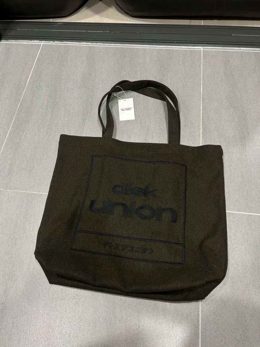 ユニオンディスク uniondisk トートバッグ オリーブ