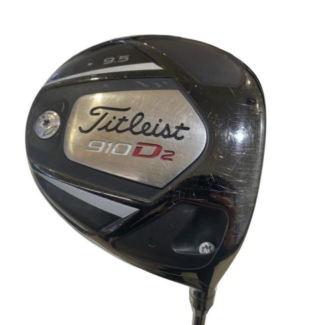 【中古】 タイトリスト 910 D2 9.5° ドライバー DR Diamana ’ahina 60 (フレックスS) メンズ 男性用 右利き 右用 Cランク ゴルフクラブ