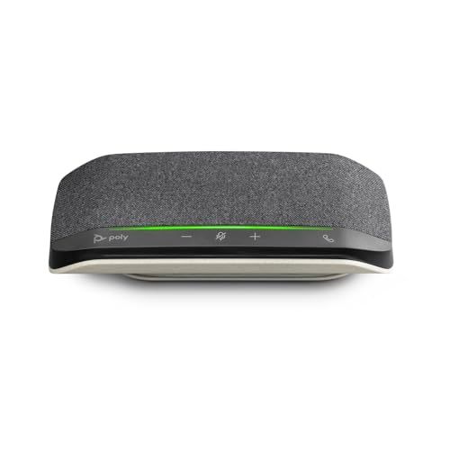 Poly スピーカーフォン Sync 10 (国内正規品) USB-A USB-C 接続 【2年間】 全二重音声 IP64防塵防水 ノイズやエコーを低減 ポータブル 会議用マイク 防水 PC 7S4M6AA 国内発送 37d686a1