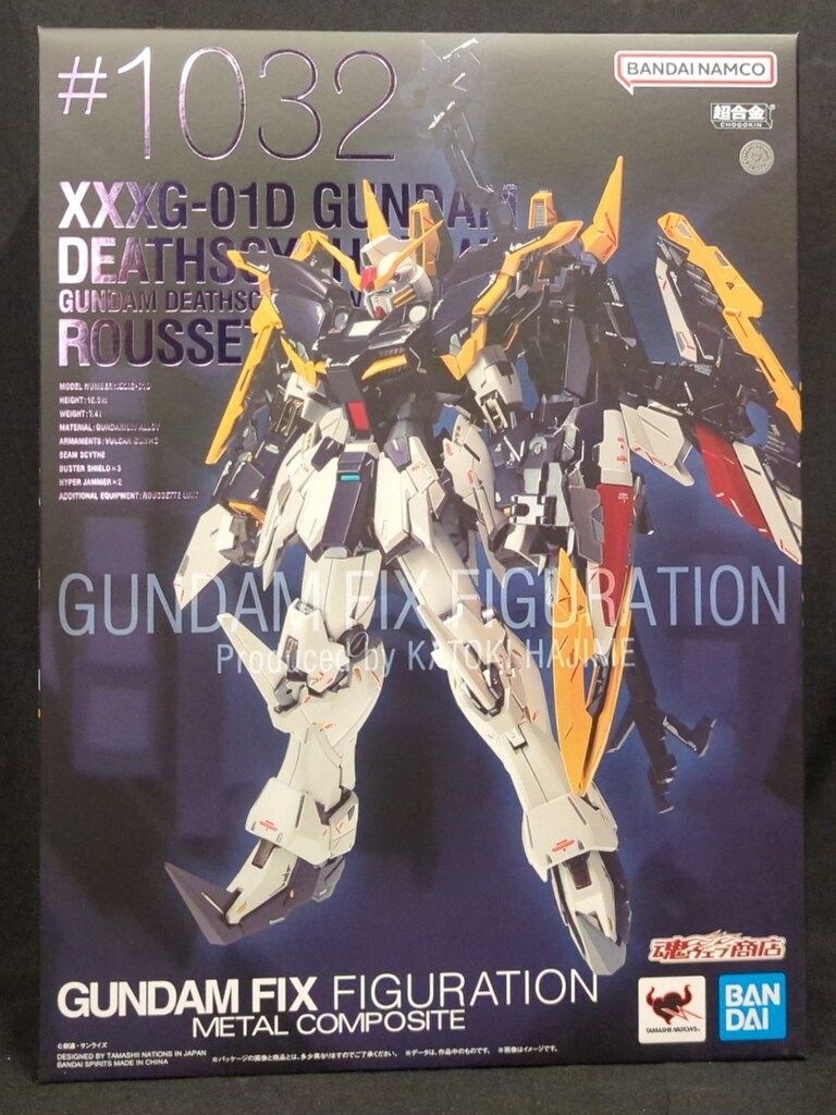 BANDAI SPIRITS GUNDAM FIX FIGURATION METAL COMPOSITE 新機動戦記ガンダムW Endless Waltz ガンダムデスサイズ(EW版) ルーセット装備 #1032