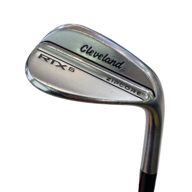 【中古】 クリーブランド Cleveland RTX-6 ZIPCORE ツアーサテン 52°/10° MID ウェッジ WG Dynamic Gold (フレックスS) メンズ 男性用 右利き 右用 Cランク ゴルフクラブ